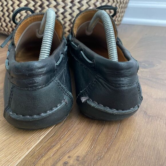 Emporio Armani Driving Loafers Moccasins Leather Horsehair $675 Mens 8 main image 9
